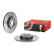 Brake Disc COATED DISC LINE 08.5747.11 Brembo, Thumbnail 2