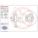 Brake Disc COATED DISC LINE 08.5747.11 Brembo, Thumbnail 3