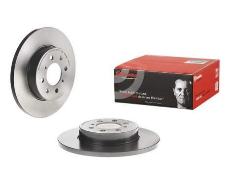 Brake Disc COATED DISC LINE 08.6918.11 Brembo, Image 3