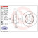 Brake Disc COATED DISC LINE 08.7211.21 Brembo, Thumbnail 2