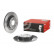 Brake Disc COATED DISC LINE 08.9092.11 Brembo