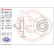 Brake Disc COATED DISC LINE 08.9502.11 Brembo, Thumbnail 3