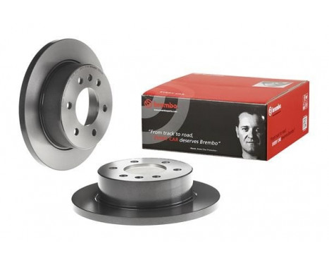 Brake Disc COATED DISC LINE 08.9509.11 Brembo, Image 3