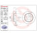 Brake Disc COATED DISC LINE 08.9580.11 Brembo, Thumbnail 3