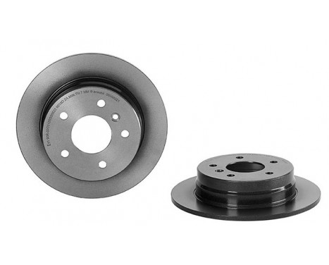 Brake Disc COATED DISC LINE 08.9580.21 Brembo