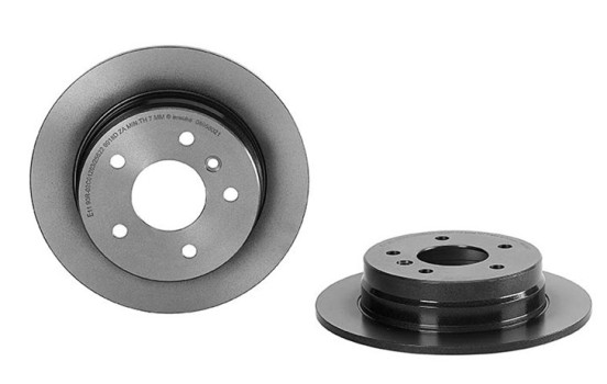 Brake Disc COATED DISC LINE 08.9580.21 Brembo