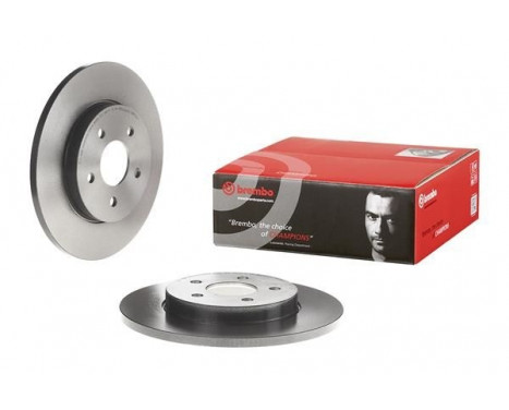 Brake Disc COATED DISC LINE 08.9734.11 Brembo, Image 3