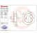 Brake Disc COATED DISC LINE 08.A114.21 Brembo, Thumbnail 2