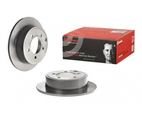 Brake Disc COATED DISC LINE 08.A114.31 Brembo, Image 3