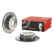 Brake Disc COATED DISC LINE 08.A150.11 Brembo, Thumbnail 3