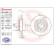 Brake Disc COATED DISC LINE 08.A202.11 Brembo, Thumbnail 3