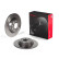 Brake Disc COATED DISC LINE 08.A202.11 Brembo, Thumbnail 3