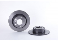 Brake Disc COATED DISC LINE 08.A205.11 Brembo
