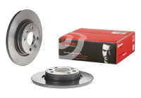 Brake Disc COATED DISC LINE 08.A268.21 Brembo