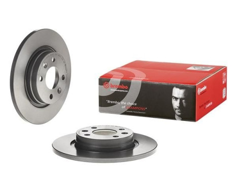 Brake Disc COATED DISC LINE 08.A268.21 Brembo, Image 2