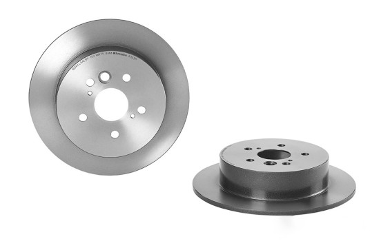 Brake Disc COATED DISC LINE 08.A333.11 Brembo