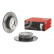 Brake Disc COATED DISC LINE 08.A336.11 Brembo, Thumbnail 2