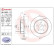 Brake Disc COATED DISC LINE 08.A351.11 Brembo, Thumbnail 3