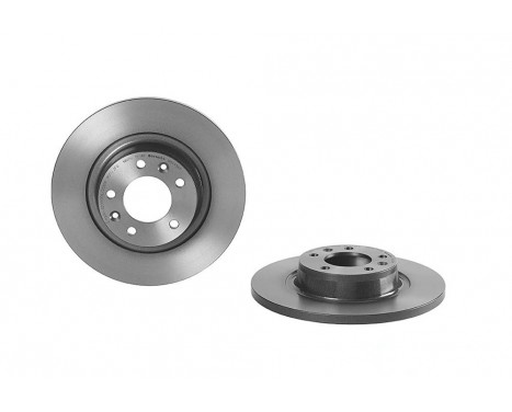 Brake Disc COATED DISC LINE 08.A456.11 Brembo