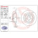 Brake Disc COATED DISC LINE 08.A536.11 Brembo, Thumbnail 3
