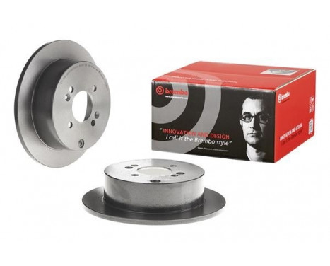 Brake Disc COATED DISC LINE 08.A602.11 Brembo, Image 3