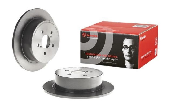 Brake Disc COATED DISC LINE 08.A605.11 Brembo, Image 2