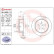 Brake Disc COATED DISC LINE 08.A605.11 Brembo, Thumbnail 3