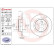 Brake Disc COATED DISC LINE 08.A612.41 Brembo, Thumbnail 3