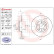 Brake Disc COATED DISC LINE 08.A615.11 Brembo, Thumbnail 3