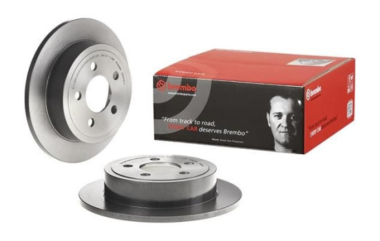 Brake Disc COATED DISC LINE 08.A636.11 Brembo, Image 2
