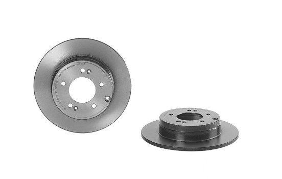 Brake Disc COATED DISC LINE 08.A708.11 Brembo