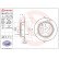 Brake Disc COATED DISC LINE 08.A715.11 Brembo, Thumbnail 3
