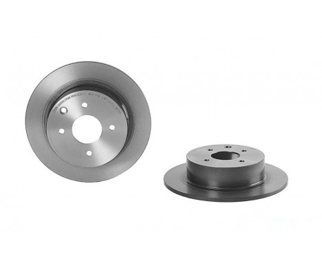 Brake Disc COATED DISC LINE 08.A715.21 Brembo