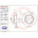 Brake Disc COATED DISC LINE 08.B271.11 Brembo, Thumbnail 3