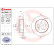 Brake Disc COATED DISC LINE 08.B566.11 Brembo, Thumbnail 2