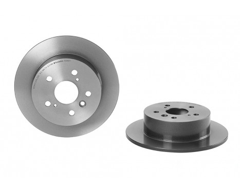 Brake Disc COATED DISC LINE 08.B566.11 Brembo