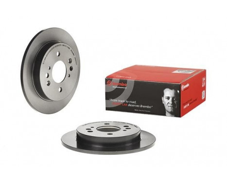 Brake Disc COATED DISC LINE 08.B602.21 Brembo
