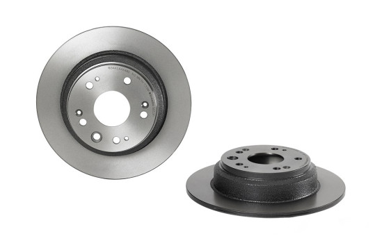 Brake Disc COATED DISC LINE 08.B653.11 Brembo