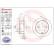 Brake Disc COATED DISC LINE 08.B667.11 Brembo, Thumbnail 3