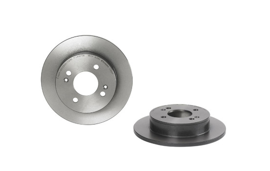 Brake Disc COATED DISC LINE 08.C650.11 Brembo