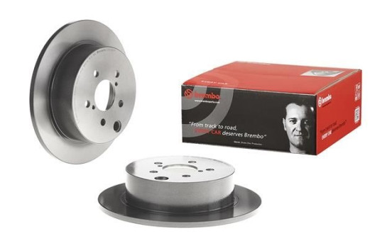Brake Disc COATED DISC LINE 08.C661.11 Brembo, Image 2