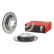 Brake Disc COATED DISC LINE 08.C823.11 Brembo, Thumbnail 2