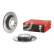 Brake Disc COATED DISC LINE 08.D080.11 Brembo, Thumbnail 3