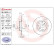 Brake Disc COATED DISC LINE 08.D223.11 Brembo, Thumbnail 2