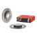 Brake Disc COATED DISC LINE 08.D224.11 Brembo, Thumbnail 2