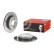 Brake Disc COATED DISC LINE 08.D225.11 Brembo, Thumbnail 2