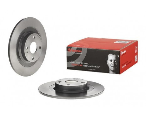 Brake Disc COATED DISC LINE 08.D226.11 Brembo, Image 2