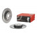 Brake Disc COATED DISC LINE 08.D226.11 Brembo, Thumbnail 2