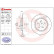 Brake Disc COATED DISC LINE 08.D416.11 Brembo