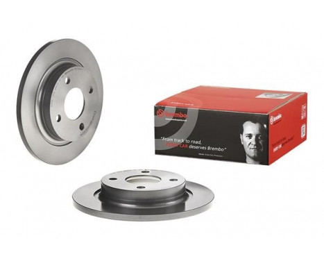 Brake Disc COATED DISC LINE 08.D566.11 Brembo, Image 2